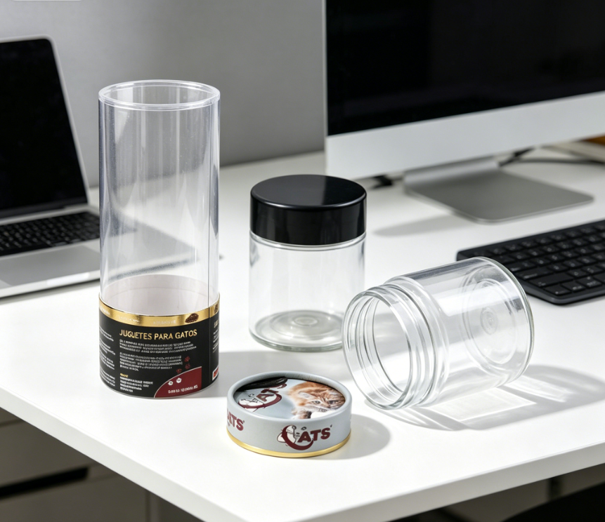 吹塑圆筒罐 vs 片材卷制 PET 圆筒包装：工艺差异与适用场景解析
